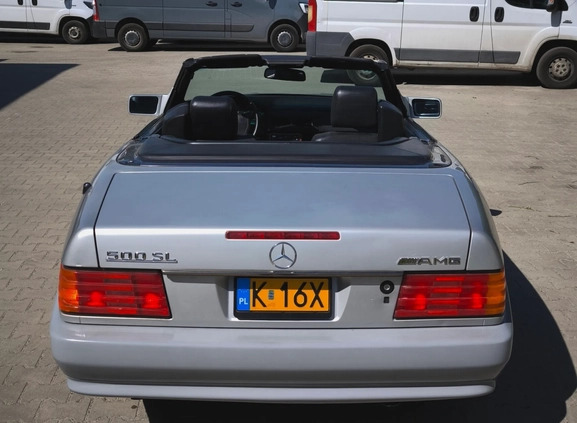 Mercedes-Benz SL cena 76500 przebieg: 135571, rok produkcji 1990 z Kraków małe 742